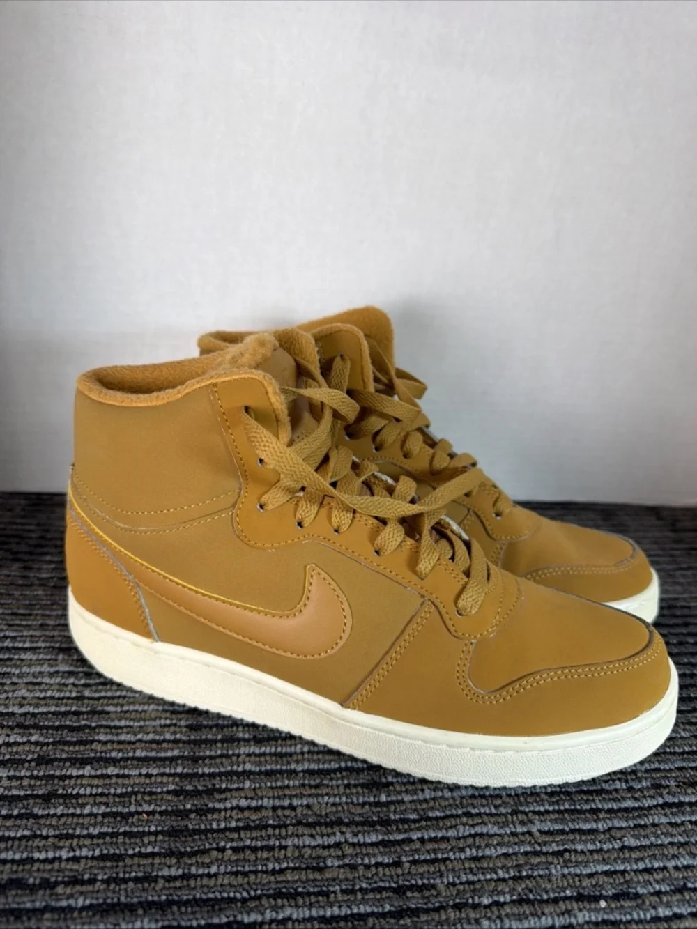Nike Women's Ebernon Mid SE Wheat/Sail Sneakers AV2478-700 - Size 8.5 - Picture 2 of 11